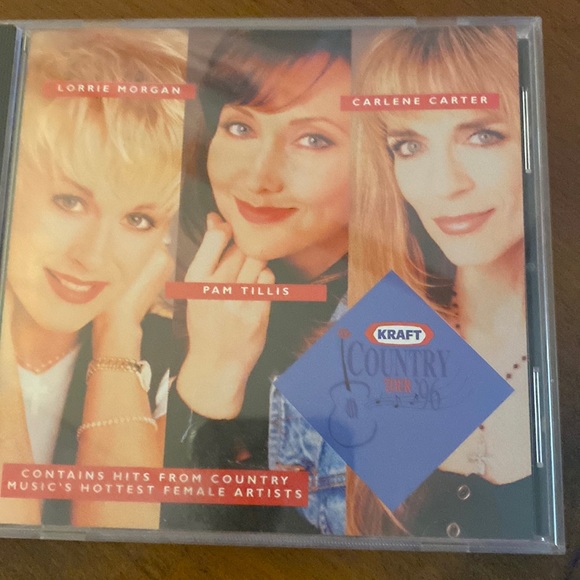Kraft County Tour 96 CD Lorrie Morgan, Pam Tillis, Carlene Carter - Picture 1 of 4